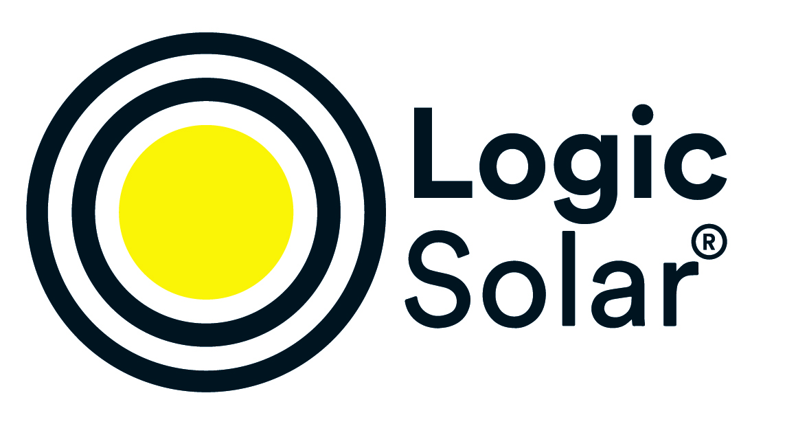 Logic Solar – Logo Navy Yellow